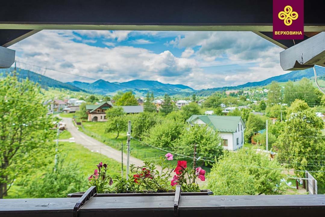Karpatska Oselia Villa เวอร์คอฟเวอนา ภายนอก รูปภาพ